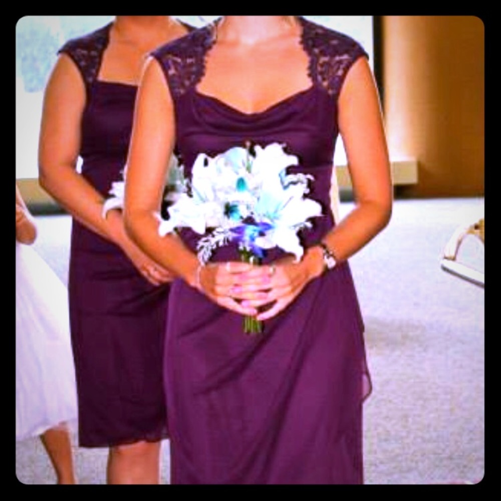 Bridesmaid Dress - Plum